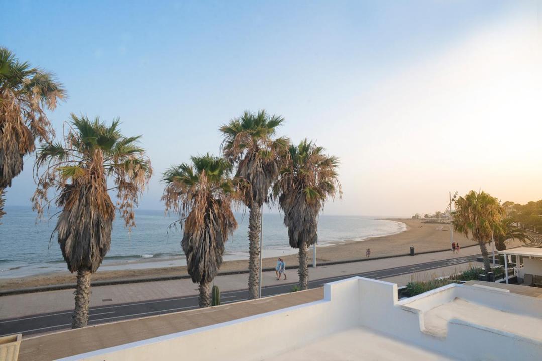 Вилла La Casa De La Playa Пуэрто дель Кармен Экстерьер фото
