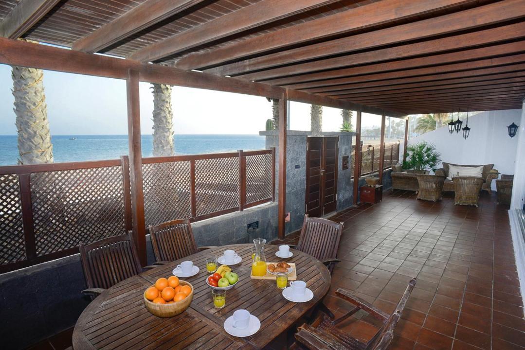 Вилла La Casa De La Playa Пуэрто дель Кармен Экстерьер фото